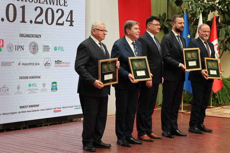 Obchody 150. rocznicy urodzin Wincentego Witosa w Wierzchosławicach, 21 stycznia 2024. Fot. Katarzyna Gajda-Bator (IPN)