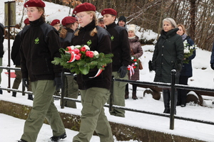 XVI Obchody Dni Pamięci o Ofiarach Holokaustu w Kołaczycach – 24 stycznia 2024. Fot. Katarzyna Gajda-Bator (IPN)