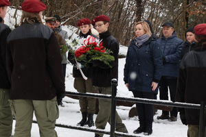 XVI Obchody Dni Pamięci o Ofiarach Holokaustu w Kołaczycach – 24 stycznia 2024. Fot. Katarzyna Gajda-Bator (IPN)