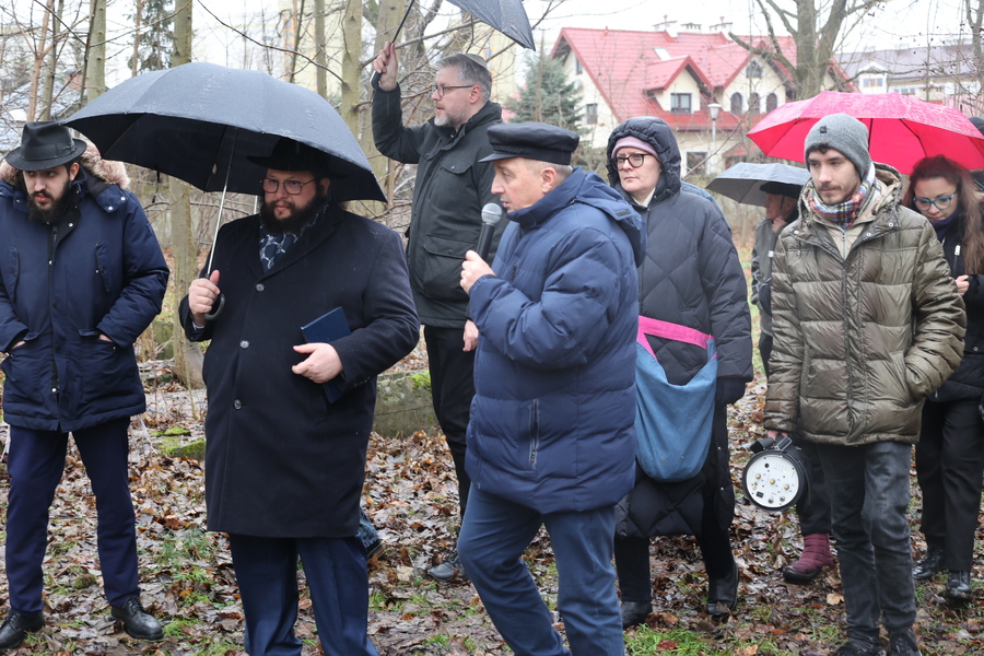 Obchody Dnia Pamięci o Ofiarach Holokaustu – Rzeszów, 25 stycznia 2024. Fot. Katarzyna Gajda-Bator (IPN)