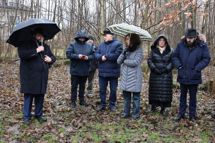 Obchody Dnia Pamięci o Ofiarach Holokaustu – Rzeszów, 25 stycznia 2024. Fot. Katarzyna Gajda-Bator (IPN)