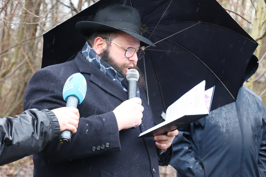 Obchody Dnia Pamięci o Ofiarach Holokaustu – Rzeszów, 25 stycznia 2024. Fot. Katarzyna Gajda-Bator (IPN)