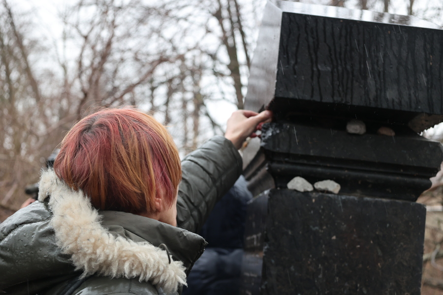 Obchody Dnia Pamięci o Ofiarach Holokaustu – Rzeszów, 25 stycznia 2024. Fot. Katarzyna Gajda-Bator (IPN)