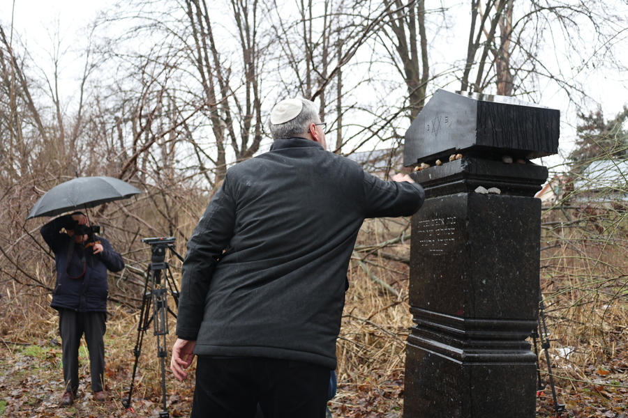 Obchody Dnia Pamięci o Ofiarach Holokaustu – Rzeszów, 25 stycznia 2024. Fot. Katarzyna Gajda-Bator (IPN)