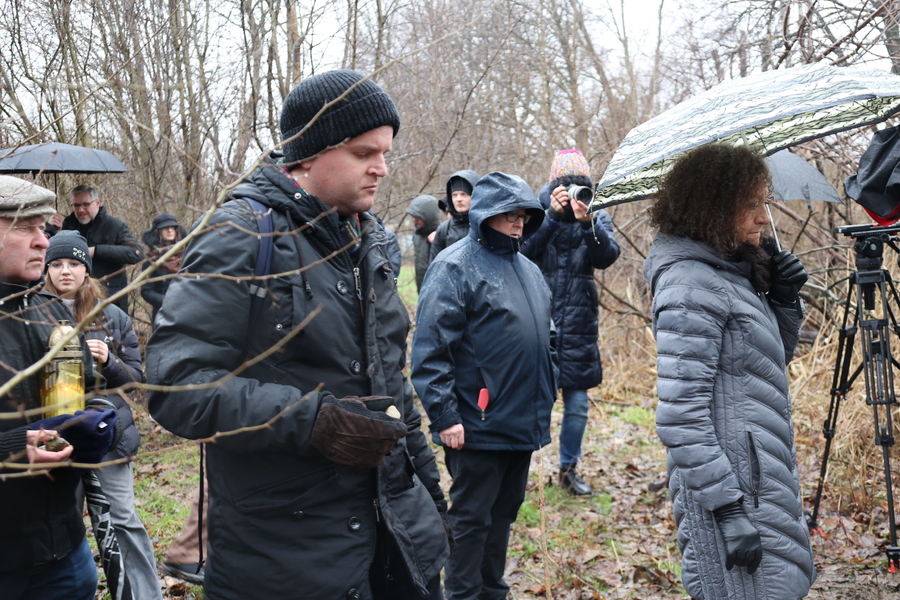 Obchody Dnia Pamięci o Ofiarach Holokaustu – Rzeszów, 25 stycznia 2024. Fot. Katarzyna Gajda-Bator (IPN)