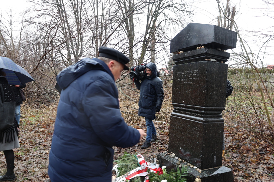 Obchody Dnia Pamięci o Ofiarach Holokaustu – Rzeszów, 25 stycznia 2024. Fot. Katarzyna Gajda-Bator (IPN)