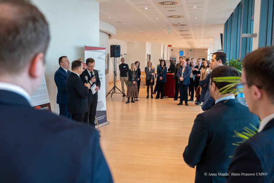 Prezentacja wystawy „Samarytanie z Markowej” w Brukseli – 30 stycznia 2024. Fot. Anna Magda