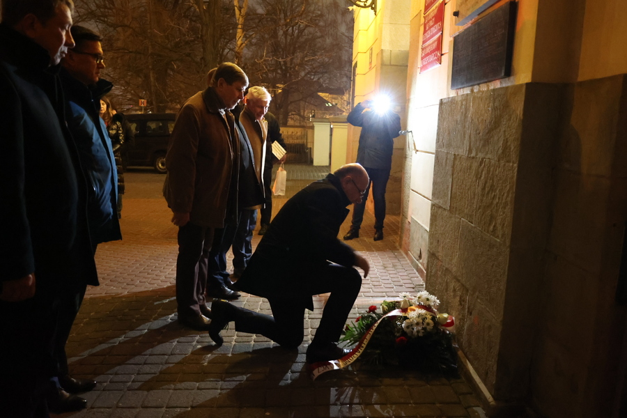 Obchody 150. rocznicy urodzin Wincentego Witosa i promocja publikacji Wincenty Witos, Dzieła wybrane – Rzeszów, 31 stycznia 2024. Fot. Katarzyna Gajda-Bator (IPN)