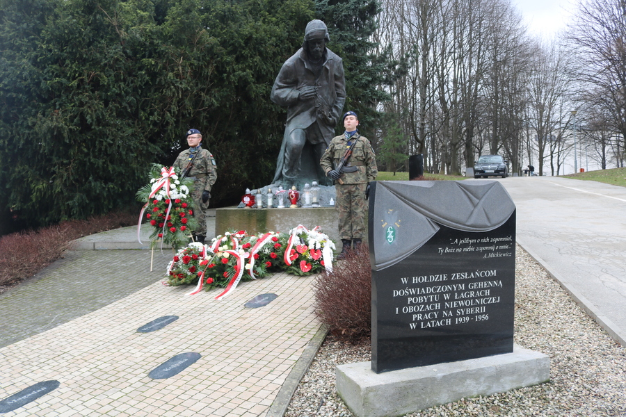 Obchody 84. rocznicy pierwszej masowej deportacji Polaków na Sybir – Rzeszów, 13 lutego 2024. Fot. Grzegorz Leszczyński (IPN)