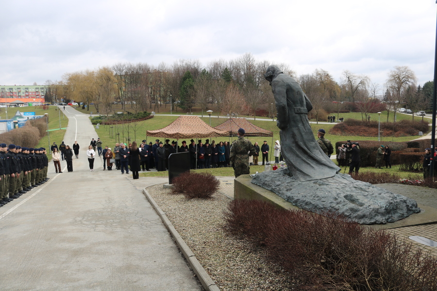 Obchody 84. rocznicy pierwszej masowej deportacji Polaków na Sybir – Rzeszów, 13 lutego 2024. Fot. Grzegorz Leszczyński (IPN)