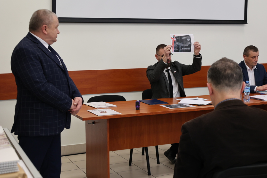 Posiedzenie Komitetu Ochrony Pamięci Walk i Męczeństwa przy Oddziale IPN w Rzeszowie – Rzeszów, 22 lutego 2024. Fot. Katarzyna Gajda-Bator (IPN)