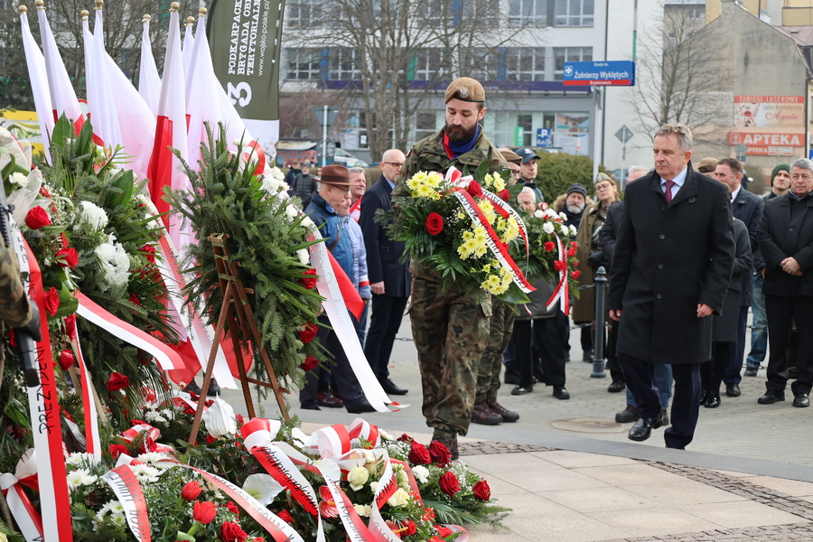 Obchody Narodowego Dnia Pamięci Żołnierzy Wyklętych – Rzeszów, 1 marca 2024. Fot. Katarzyna Gajda-Bator (IPN)