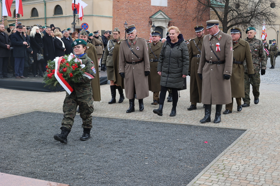 Obchody 105. rocznicy śmierci płk. Leopolda Lisa-Kuli – Rzeszów, 7 marca 2024. Fot. Katarzyna Gajda-Bator (IPN)