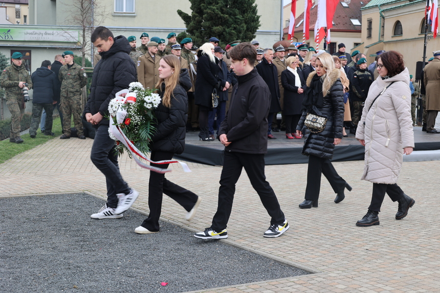 Obchody 105. rocznicy śmierci płk. Leopolda Lisa-Kuli – Rzeszów, 7 marca 2024. Fot. Katarzyna Gajda-Bator (IPN)