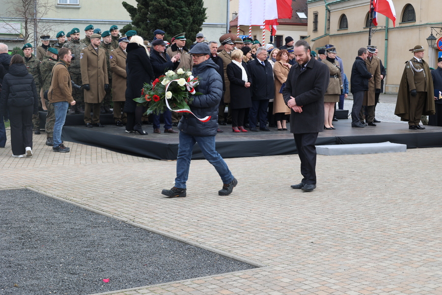 Obchody 105. rocznicy śmierci płk. Leopolda Lisa-Kuli – Rzeszów, 7 marca 2024. Fot. Katarzyna Gajda-Bator (IPN)