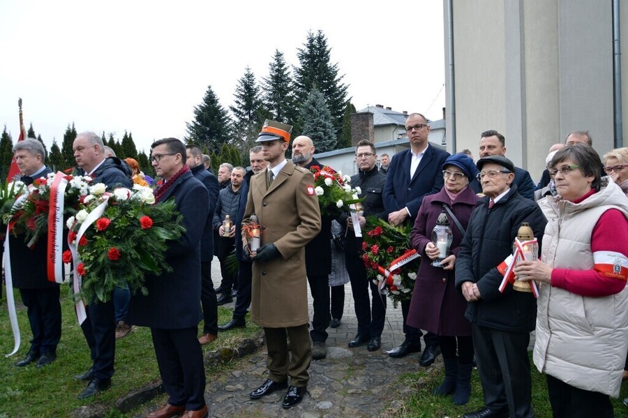 80. rocznica zbrodni w Hucie Pieniackiej – Przemyśl, 10 marca 2024. Fot. Witold Wołczyk