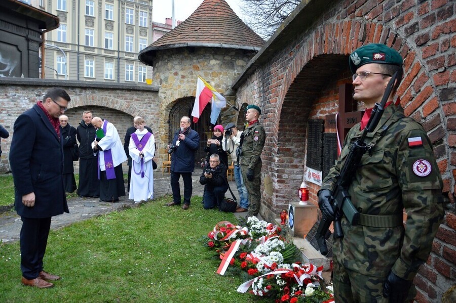 80. rocznica zbrodni w Hucie Pieniackiej – Przemyśl, 10 marca 2024. Fot. Witold Wołczyk
