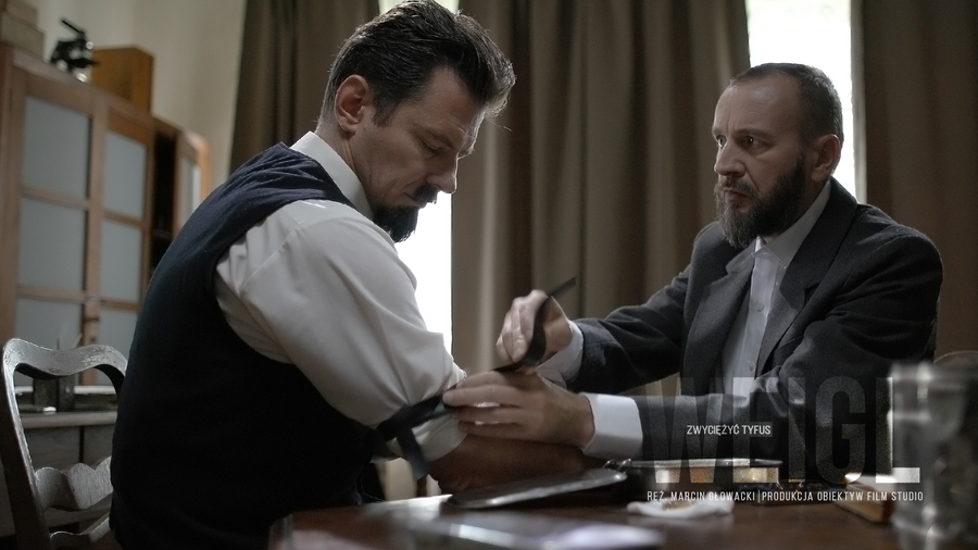 Kadr z filmu „Weigl – zwyciężyć tyfus”