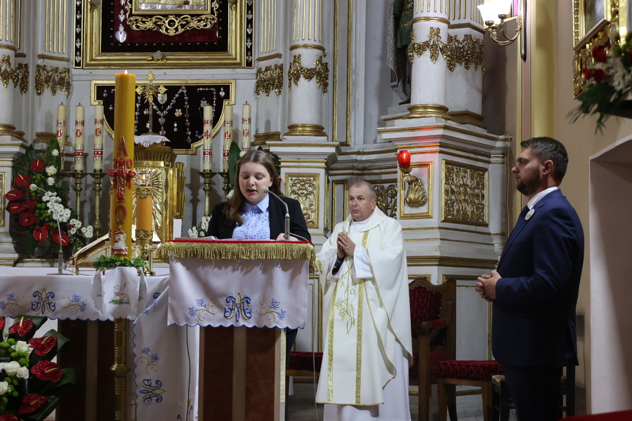 Msza św. w intencji ofiar zamordowanych przez OUN i UPA w Cieszanowie – Cieszanów, 10 maja 2024. Fot. Katarzyna Gajda-Bator (IPN)