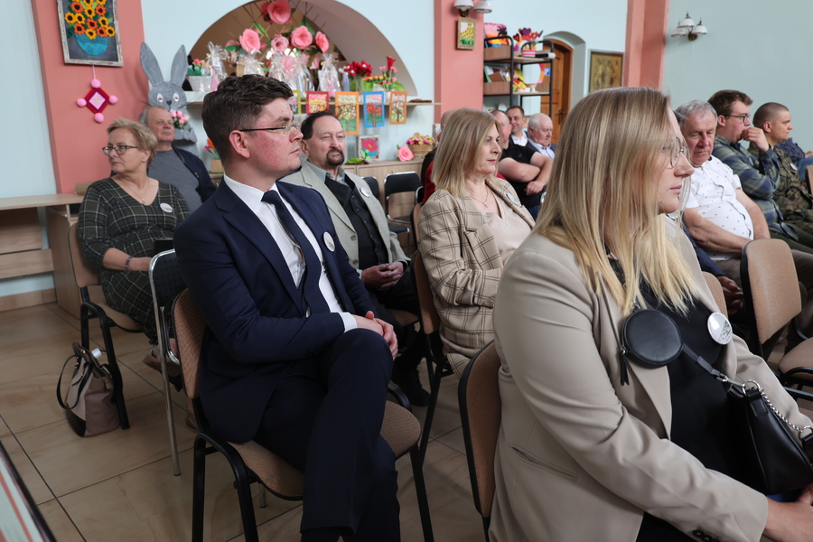 Sesja popularnonaukowa w 80. rocznicę zbrodni OUN i UPA na polskich mieszkańcach Cieszanowa – Cieszanów, 10 maja 2024. Fot. Katarzyna Gajda-Bator (IPN)