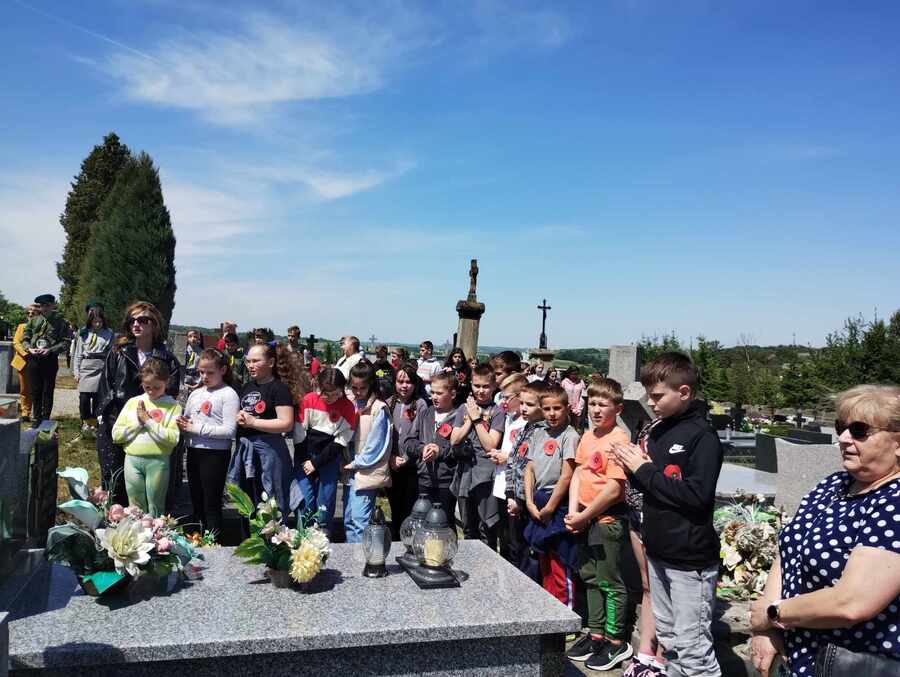 Obchody 80. rocznicy bitwy o Monte Cassino – Wielopole Skrzyńskie, 18 maja 2024. Anna Walczyk, Sylwia Zapał