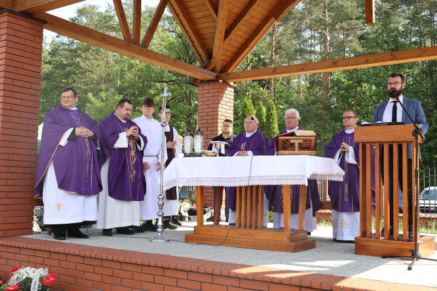 Uroczystości pogrzebowe śp. Eugeniusza Lisa ps. „Bystry” – Nowa Dęba, 24 maja 2024. Fot. Katarzyna Gajda-Bator (IPN)