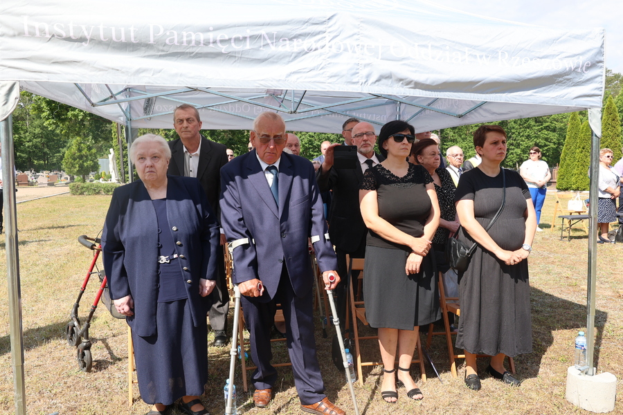 Uroczystości pogrzebowe śp. Eugeniusza Lisa ps. „Bystry” – Nowa Dęba, 24 maja 2024. Fot. Katarzyna Gajda-Bator (IPN)