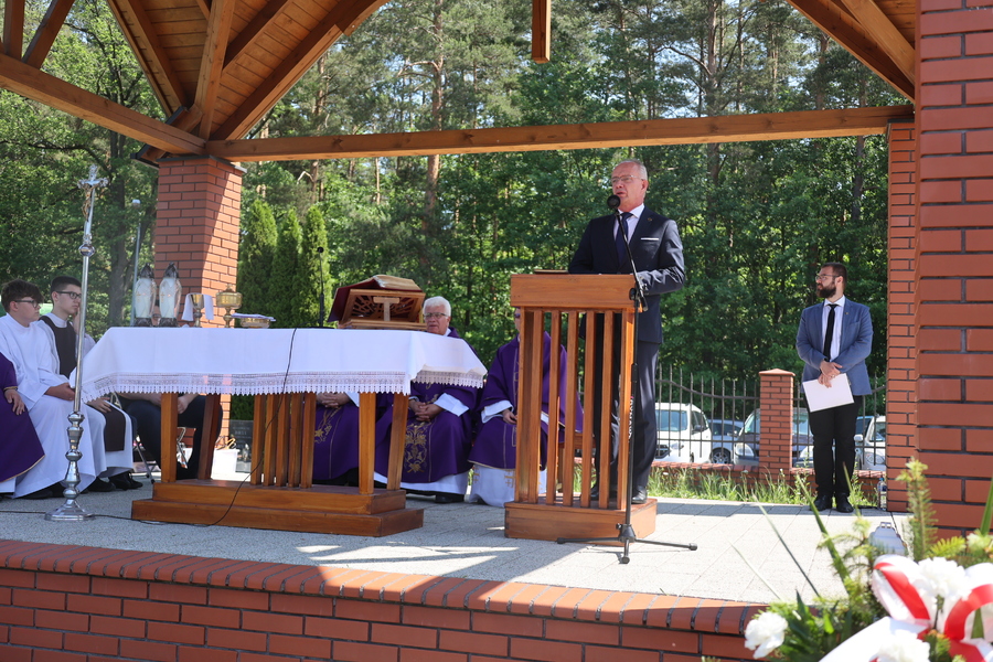 Uroczystości pogrzebowe śp. Eugeniusza Lisa ps. „Bystry” – Nowa Dęba, 24 maja 2024. Fot. Katarzyna Gajda-Bator (IPN)