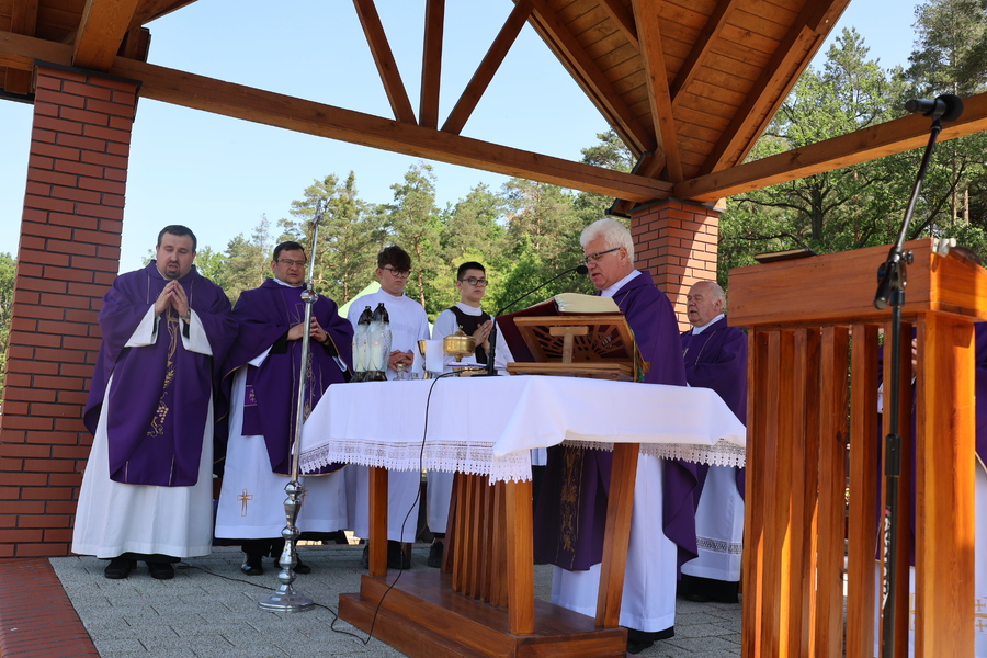 Uroczystości pogrzebowe śp. Eugeniusza Lisa ps. „Bystry” – Nowa Dęba, 24 maja 2024. Fot. Katarzyna Gajda-Bator (IPN)