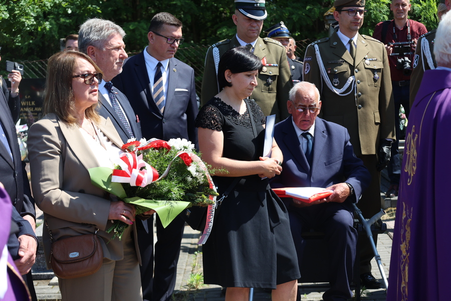 Uroczystości pogrzebowe śp. Eugeniusza Lisa ps. „Bystry” – Nowa Dęba, 24 maja 2024. Fot. Katarzyna Gajda-Bator (IPN)