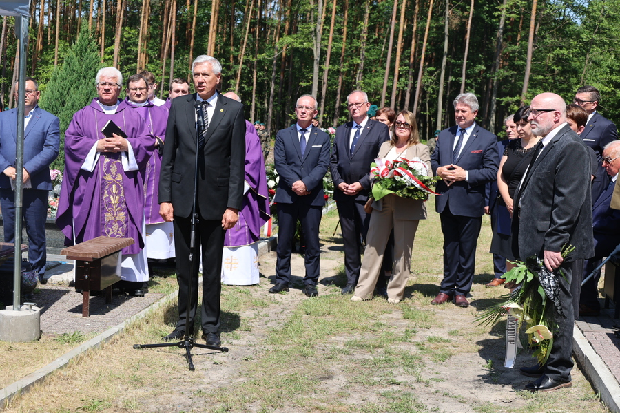 Uroczystości pogrzebowe śp. Eugeniusza Lisa ps. „Bystry” – Nowa Dęba, 24 maja 2024. Fot. Katarzyna Gajda-Bator (IPN)