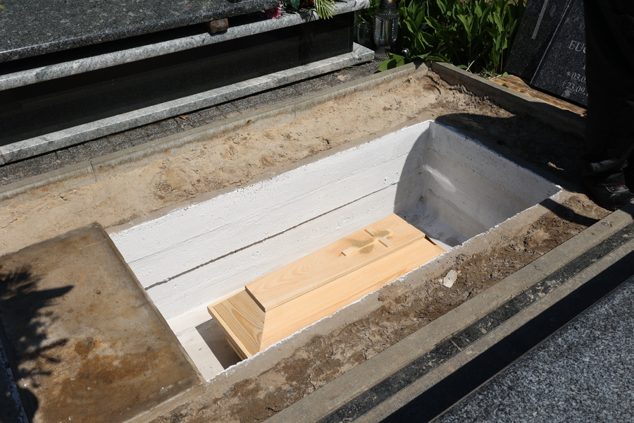 Uroczystości pogrzebowe śp. Eugeniusza Lisa ps. „Bystry” – Nowa Dęba, 24 maja 2024. Fot. Katarzyna Gajda-Bator (IPN)