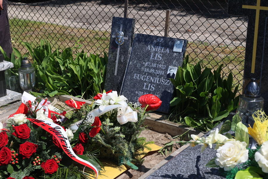 Uroczystości pogrzebowe śp. Eugeniusza Lisa ps. „Bystry” – Nowa Dęba, 24 maja 2024. Fot. Katarzyna Gajda-Bator (IPN)