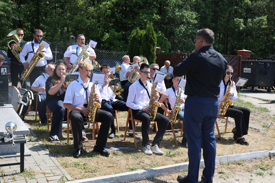 Uroczystości pogrzebowe śp. Eugeniusza Lisa ps. „Bystry” – Nowa Dęba, 24 maja 2024. Fot. Katarzyna Gajda-Bator (IPN)