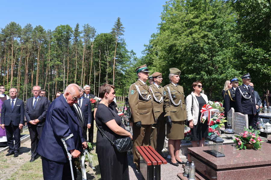 Uroczystości pogrzebowe śp. Eugeniusza Lisa ps. „Bystry” – Nowa Dęba, 24 maja 2024. Fot. Katarzyna Gajda-Bator (IPN)