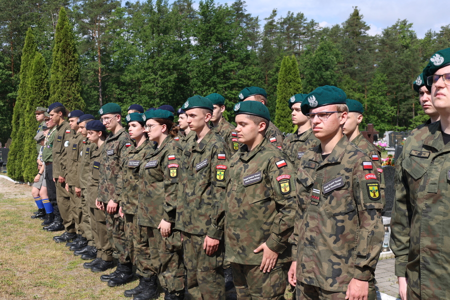 Uroczystości pogrzebowe śp. Eugeniusza Lisa ps. „Bystry” – Nowa Dęba, 24 maja 2024. Fot. Katarzyna Gajda-Bator (IPN)