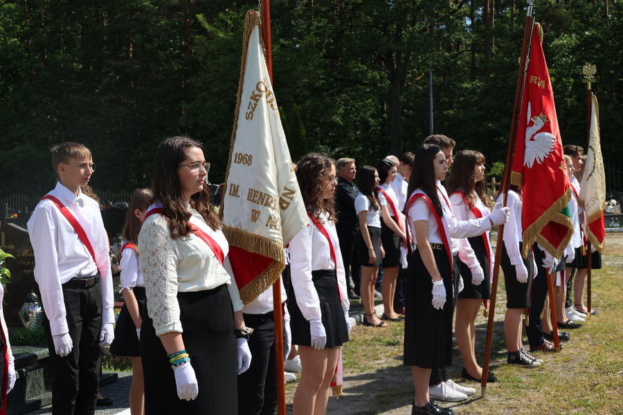 Uroczystości pogrzebowe śp. Eugeniusza Lisa ps. „Bystry” – Nowa Dęba, 24 maja 2024. Fot. Katarzyna Gajda-Bator (IPN)