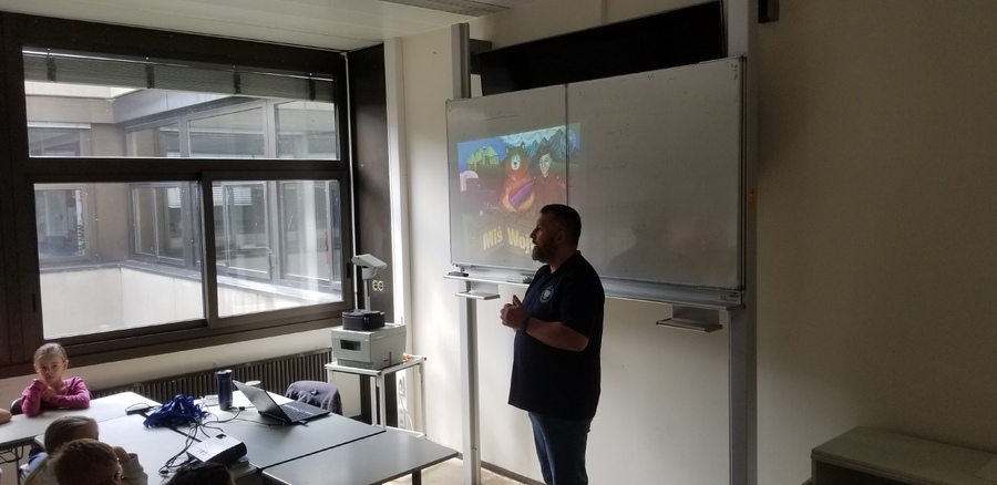 Działania edukacyjne rzeszowskiego Oddziału IPN w szkołach i placówkach w Niemczech. Fot. Zenon Fajger (IPN)