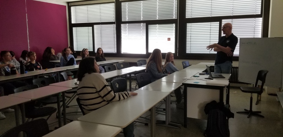 Działania edukacyjne rzeszowskiego Oddziału IPN w szkołach i placówkach w Niemczech. Fot. Zenon Fajger (IPN)