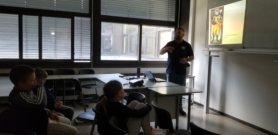 Działania edukacyjne rzeszowskiego Oddziału IPN w szkołach i placówkach w Niemczech. Fot. Maciej Rędziniak (IPN)